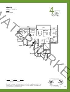 The-Lakegarden-Residences-Floor-Plan-4-Bed-Type-D1